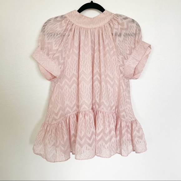 NEW. Opening Ceremony Drop Ruffle Blouse Size Small - Picture 3 of 4